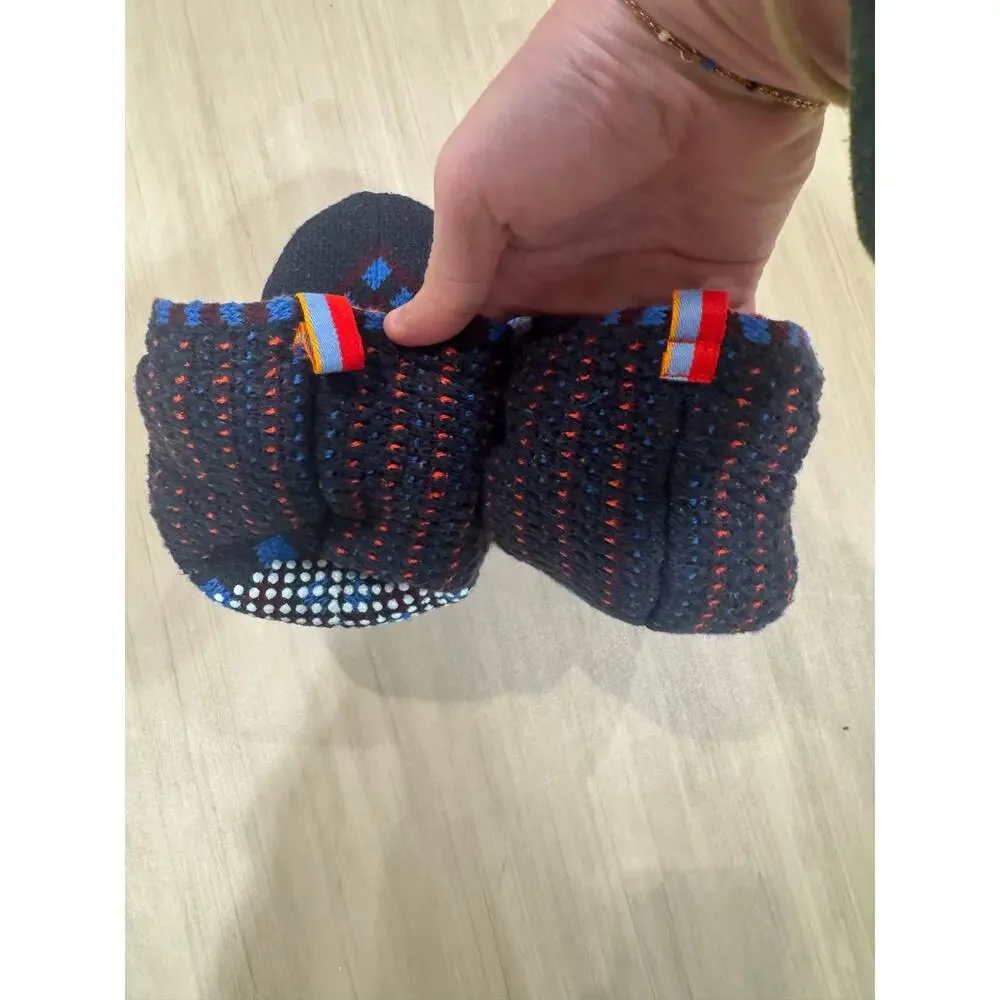 NWOT Bombas Gripper Sherpa Lined Slipper House Shoe Socks Size L